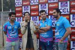 at CCL Match with Bhojpuri Dabanggs Vs Mumbai Heroes on 6th Feb 2016